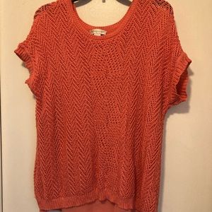 Christopher and Banks Short Sleeved Sweater